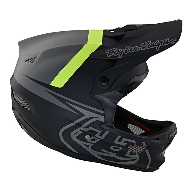 Troy Lee Designs D3 Fiberlite BMX Race Helmet-Slant Gray - 2