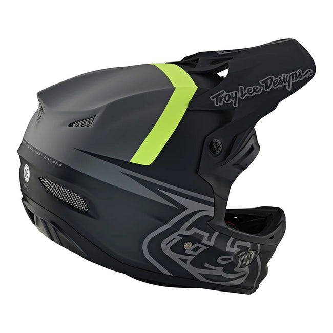 Troy Lee Designs D3 Fiberlite BMX Race Helmet-Slant Gray - 3