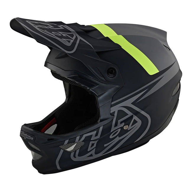 Troy Lee Designs D3 Fiberlite BMX Race Helmet-Slant Gray - 7