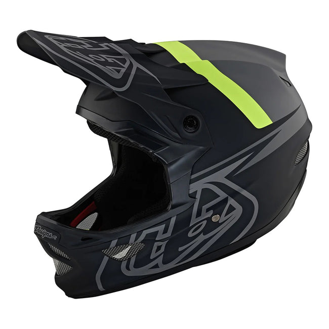 Grey Helmet Racing Troy Lee Designs D3 Fiberlite BMX Race Helmet-Slant Gray – J&R Bicycles ...