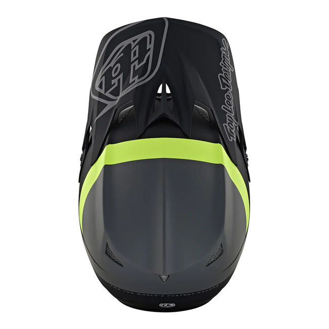 Troy Lee Designs D3 Fiberlite BMX Race Helmet-Slant Gray - 8