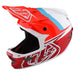 Troy Lee Designs D3 Fiberlite BMX Race Helmet-Slant Red - 7