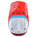 Troy Lee Designs D3 Fiberlite BMX Race Helmet-Slant Red - 8