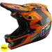 Troy Lee Designs D4 Carbon MIPS BMX Race Helmet-Crest Gold - 7