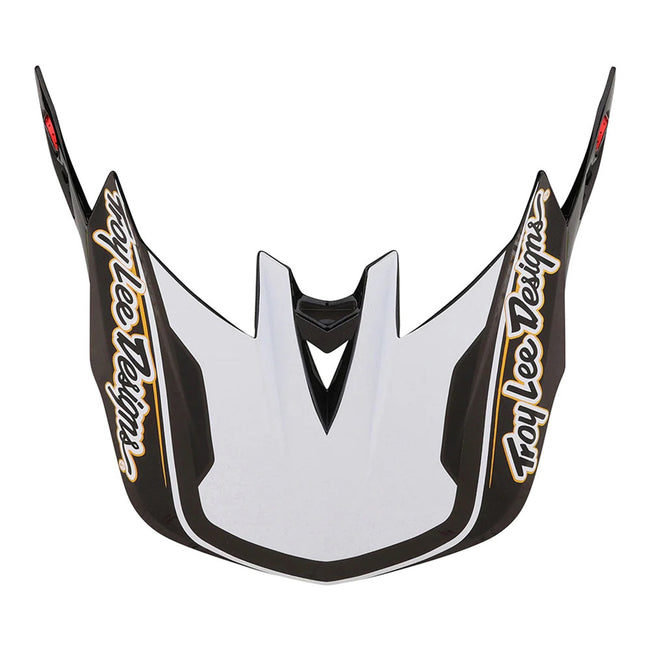 Troy Lee Designs D4 Carbon MIPS BMX Race Helmet-Reverb Black/White - 9