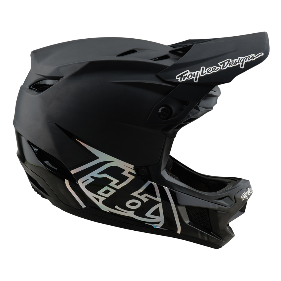 Troy Lee Designs D4 Carbon MIPS BMX Race Helmet-Stealth Black