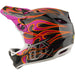 Troy Lee Designs D4 Carbon MIPS BMX Race Helmet-Torched Carbon/Magenta - 2