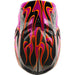 Troy Lee Designs D4 Carbon MIPS BMX Race Helmet-Torched Carbon/Magenta - 4