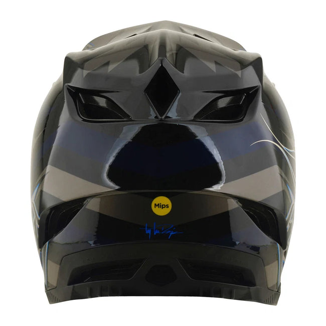 Troy Lee Designs D4 Composite BMX Race Helmet-Burst Gray - 4
