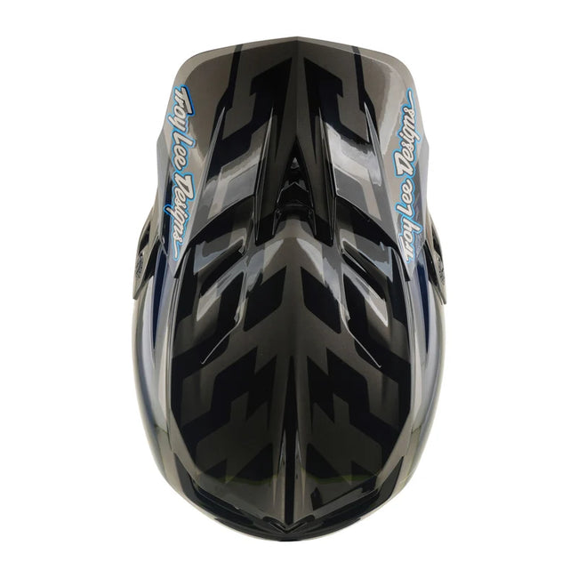 Troy Lee Designs D4 Composite BMX Race Helmet-Burst Gray - 5