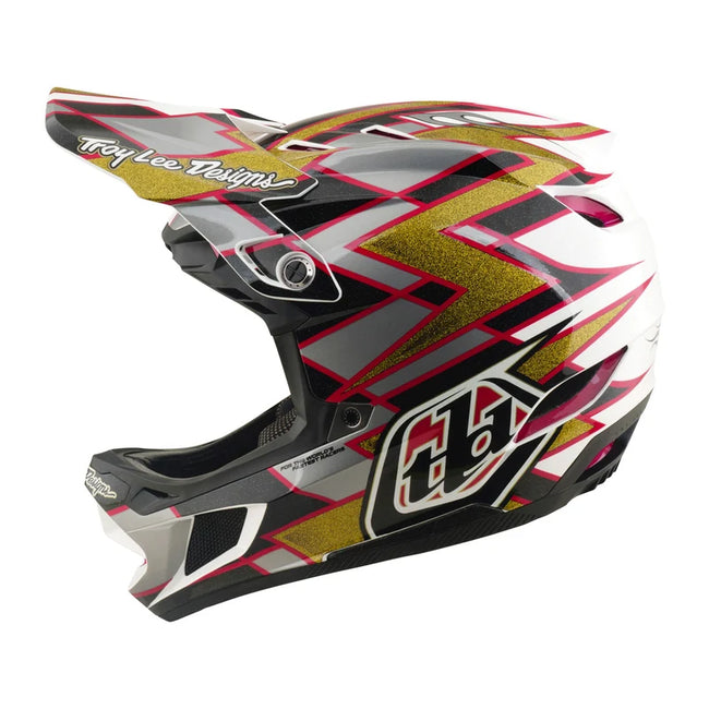 Troy Lee Designs D4 Composite BMX Race Helmet-Flush Black - 1