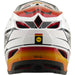 Troy Lee Designs D4 Composite MIPS BMX Race Helmet-Lined Up White - 4
