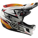 Troy Lee Designs D4 Composite MIPS BMX Race Helmet-Lined Up White - 6