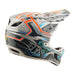 Troy Lee Designs D4 Composite MIPS BMX Race Helmet-Lowrider Gray - 2