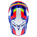 Troy Lee Designs D4 Composite MIPS BMX Race Helmet-Omega White/Blue - 4