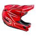 Troy Lee Designs D4 Composite MIPS BMX Race Helmet-Pinned Red - 6