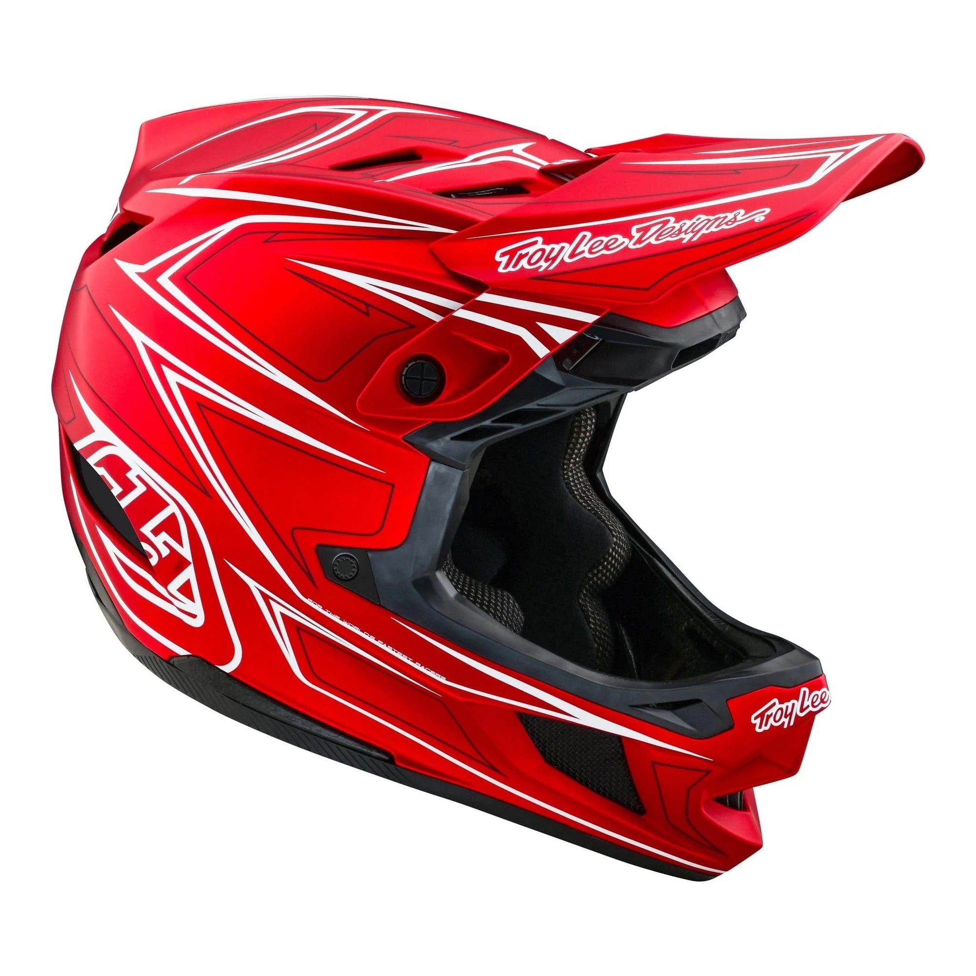 Troy Lee Designs D4 Composite MIPS BMX Race Helmet-Pinned Red – J&R Bicycles, Inc