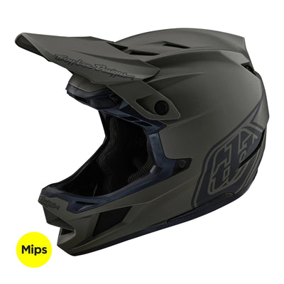Troy Lee Designs D4 Composite MIPS BMX Race Helmet-Stealth Tarmac