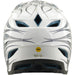 Troy Lee Designs D4 Composite MIPS BMX Race Helmet-Torched White/Silver - 3