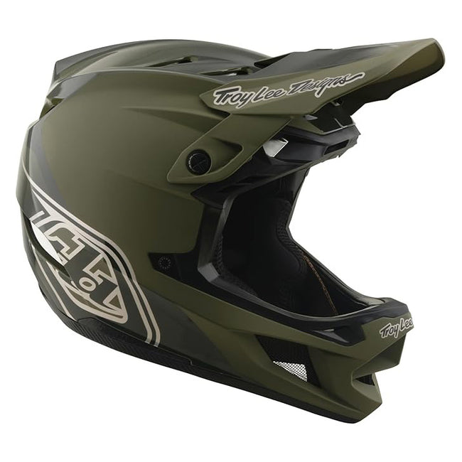 Troy Lee Designs D4 Polyacrylite MIPS BMX Race Helmet-Shadow Beetle - 1