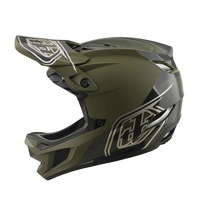 Troy Lee Designs D4 Polyacrylite MIPS BMX Race Helmet-Shadow Beetle - 5