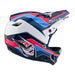 Troy Lee Designs D4 Polyacrylite MIPS BMX Race Helmet-Block Blue/White - 3