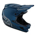 Troy Lee Designs D4 Polyacrylite MIPS BMX Race Helmet-Shadow Blue - 1