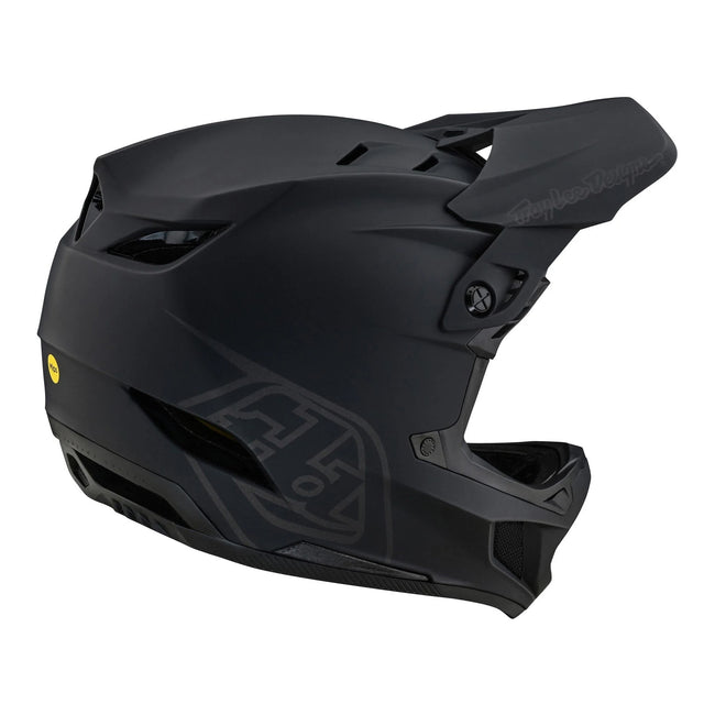 Troy Lee Designs D4 Polyacrylite MIPS BMX Race Helmet-Stealth Black - 5