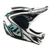 Troy Lee Designs D4 Polyacrylite MIPS BMX Race Helmet-The Line Charcoal/White - 4