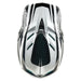 Troy Lee Designs D4 Polyacrylite MIPS BMX Race Helmet-The Line Charcoal/White - 6