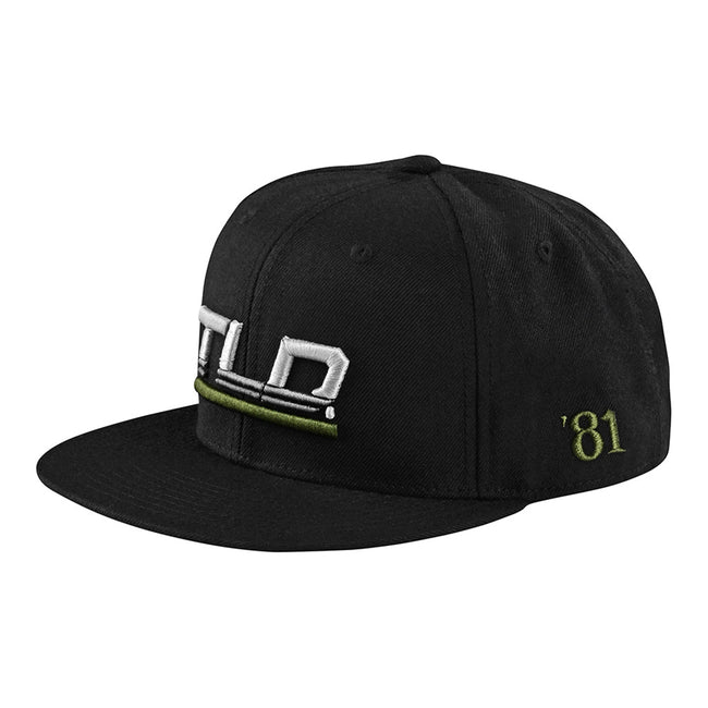 Troy Lee Designs Flat Bill Snapback Hat-OSFM - 1