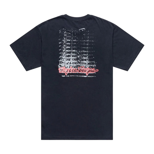 Troy Lee Designs Repeat SS T-Shirt-Repeat Black - 2