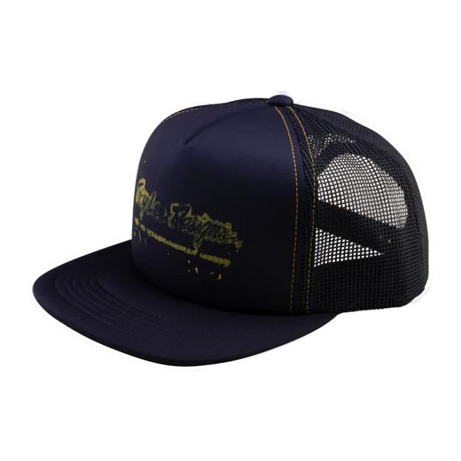 Troy Lee Designs Repeat Trucker Snapback Hat-OSFM-Indigo - 1