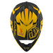 Troy Lee Designs SE4 Carbon Flash BMX Race Helmet-Black/Yellow - 5