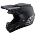 Troy Lee Designs SE4 Carbon Midnight BMX Race Helmet-Black/Chrome - 7