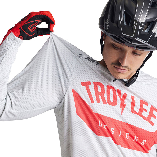 Troy Lee Designs Skyline Air LS BMX Race Jersey-Aircore Cement - 5