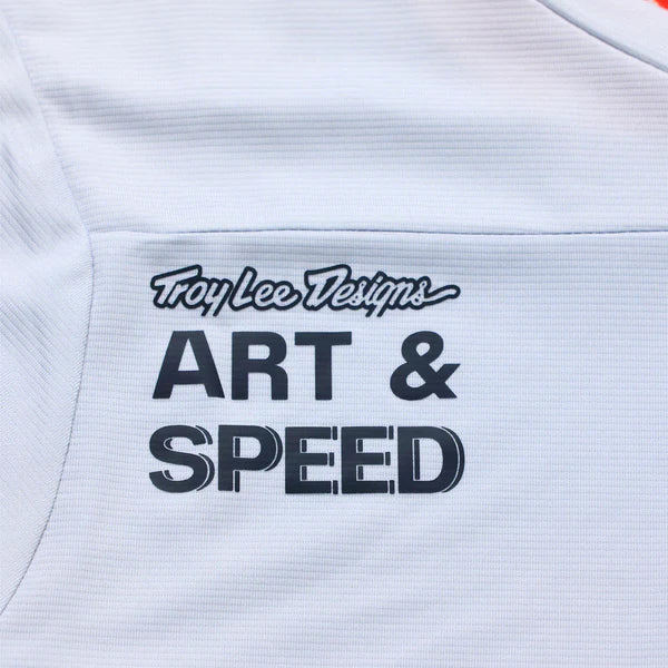Troy Lee Designs Skyline LS BMX Race Jersey-Elemental Limestone - 3