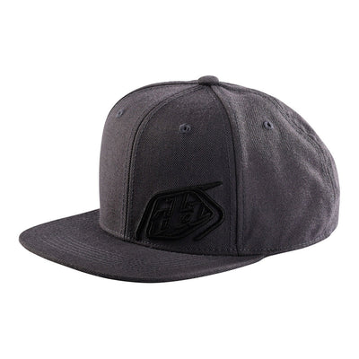Troy Lee Designs Snapback Hat-Slice Dark Grey/Charcoal