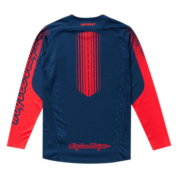 Troy Lee Designs Sprint BMX Race Jersey-Segment Midnight - 2