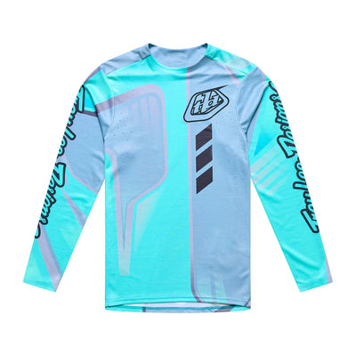 Troy Lee Designs Sprint Pro BMX Race Jersey-Lowrider Real Teal
