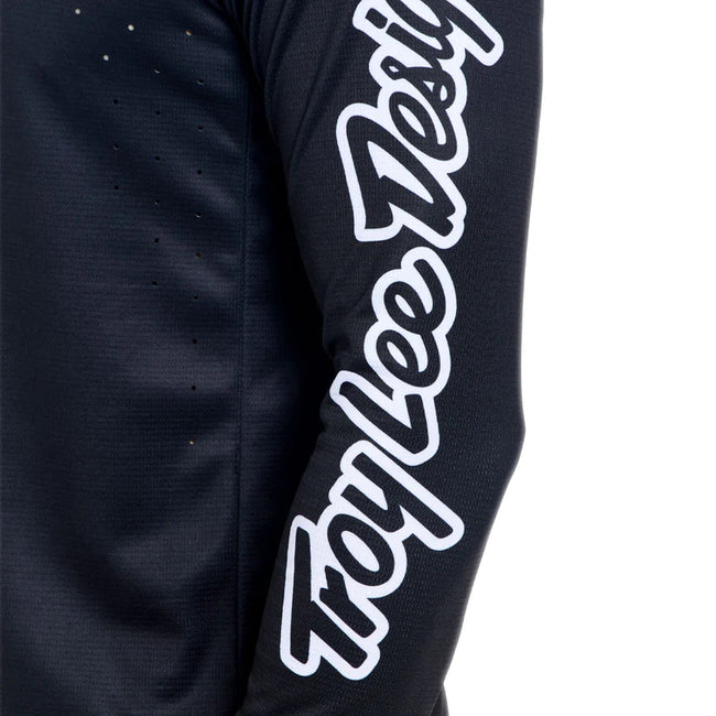 Troy Lee Designs Sprint Pro BMX Race Jersey-Mono Black - 4