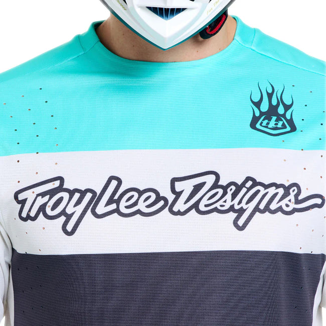 Troy Lee Designs Sprint Pro BMX Race Jersey-Yo Moto Carbon - 4