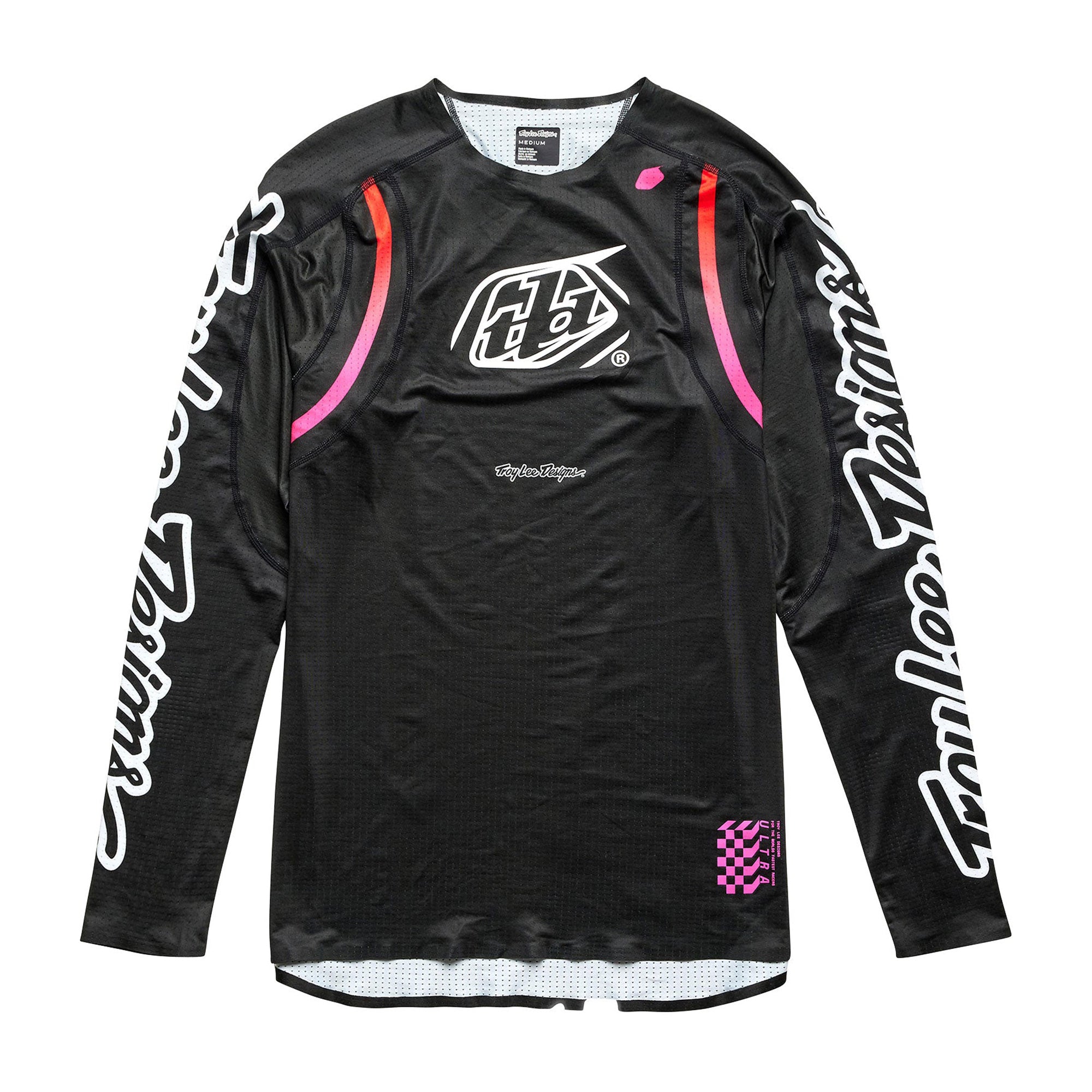 Troy Lee Designs Sprint Ultra BMX Race Jersey-Pinned Black – J&R