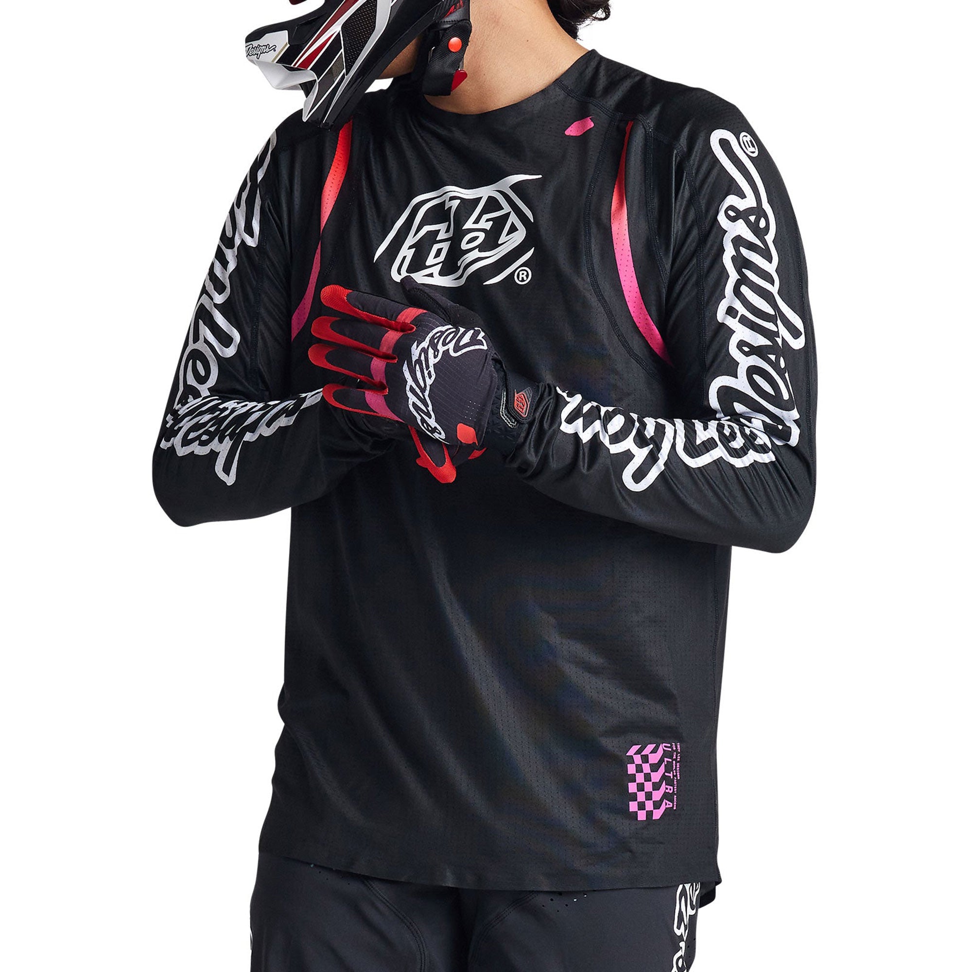 Troy Lee Designs Sprint Ultra BMX Race Jersey-Pinned Black – J&R
