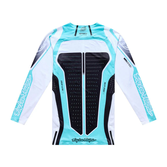 Troy Lee Designs Sprint Ultra BMX Race Jersey-Proton White - 2