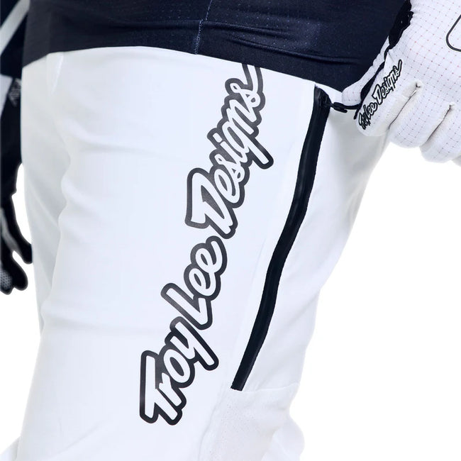 Troy Lee Designs Sprint Ultra BMX Race Pants-Mono White - 7