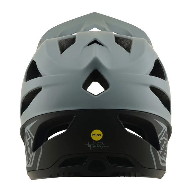 Troy Lee Designs Stage MIPS BMX Race Helmet-Drone Gray/Charcoal - 3