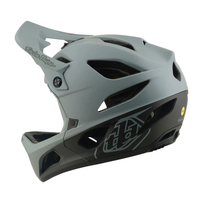 Troy Lee Designs Stage MIPS BMX Race Helmet-Drone Gray/Charcoal - 4