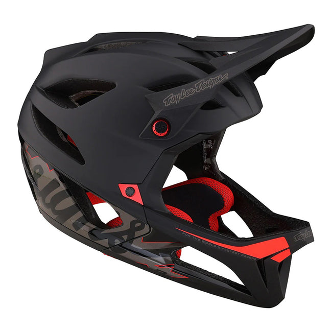 Troy Lee Designs Stage MIPS BMX Race Helmet-Signature Black - 7