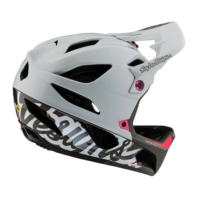 Troy Lee Designs Stage MIPS BMX Race Helmet-Signature Vapor - 3